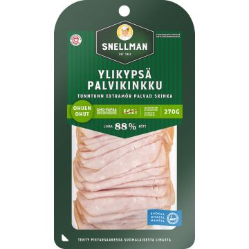 SNELLMAN OHUEN OHUT YLIKYPSÄ PALVIKINKKU 270 G