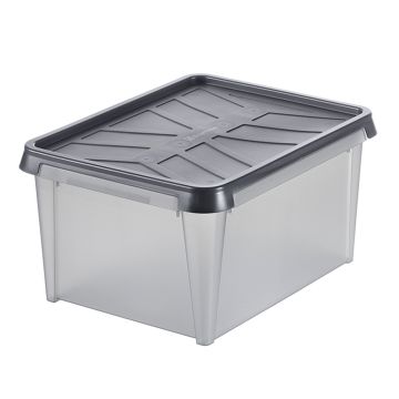 SMARTSTORE DRY 13 L SÄILYTYSLAATIKKO KANNELLA ANTRASIITTI