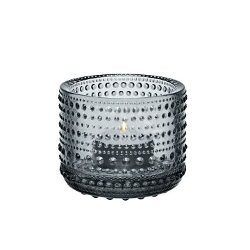 IITTALA KASTEHELMI KYNTTILÄLYHTY 64MM HARMAA