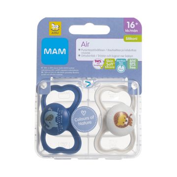 AINU MAM AIR 16+ SILIKONI 2 KPL 2 KPL