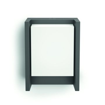 PHILIPS ARBOUR ULKOSEINÄVALAISIN ANTRASIITTI 6W 230V IP44 ALUMI