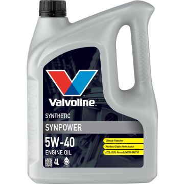 VALVOLINE SYNPOWER 5W-40 MOOTTORIÖLJY 4 L