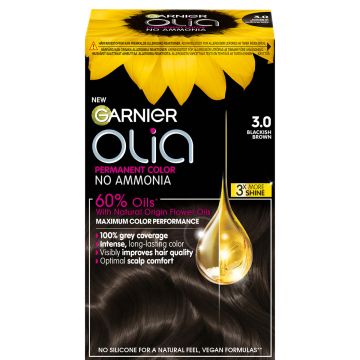 GARNIER OLIA 3.0 SOFT BLACK KESTOVÄRI