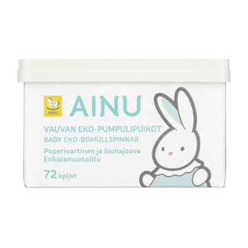 AINU VAUVAN EKO-PUMPULIPUIKKO PAPERIVARSI 72 KPL 72 KPL