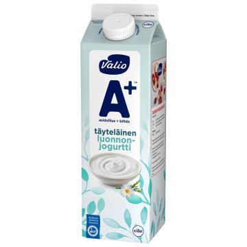 VALIO A+ LUONNONJOGURTTI TÄYTELÄINEN LAKTON 1KG