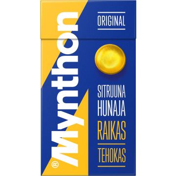 MYNTHON SITRUUNA-HUNAJA KURKKUPASTILLI 39 G