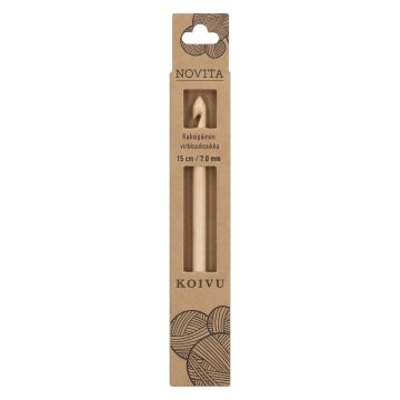 NOVITA KAKSIPÄINEN KOIVU VIRKKUUKOUKKU 15CM 7