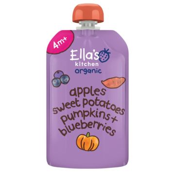ELLA S SWEET POTATOES PUMPKIN APPLES&BLUEBERRIES SOSE LUOMU 4KK 1