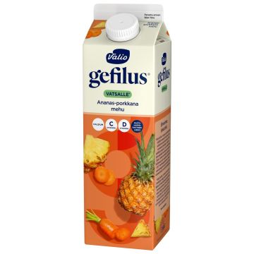 VALIO GEFILUS MEHU ANANAS-PORKKANA+KALSIUM 1L