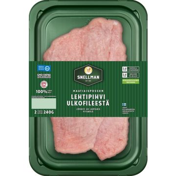 SNELLMAN MAATIAISPOSSUN LEHTIPIHVI ULKOFILEESTÄ 2KPL 240 G