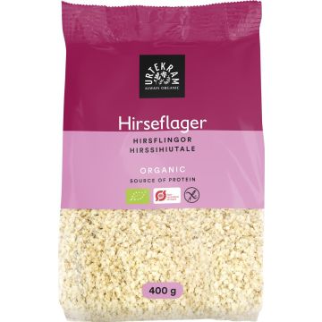 URTEKRAM HIRSSIHIUTALE LUOMU 400 G