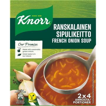 KNORR RANSKALAINEN SIPULIKEITTO 2-PACK 104 G