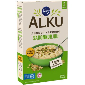 FAZER ALKU ANNOSPIKAPUURO SADONKORJUU 5X40G 200 G