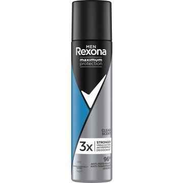 REXONA FOR MEN MAXIMUM PROTECTION CLEAN SCENT SPRAY 100 ML