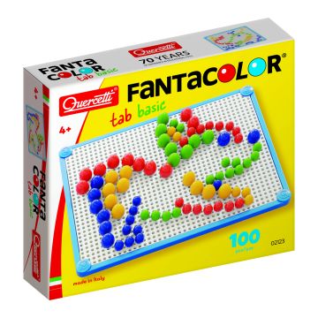 QUERCETTI FANTACOLOR BOX 100 NUPPIA 10MM JA 15MM, KOKO 16X22 CM