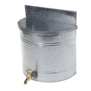 4LIVING PESUSÄILIÖ SEINÄLLE 10 L SINKKI