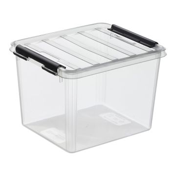 SMARTSTORE CLASSIC 3 L SÄILYTYSLAATIKKO KANNELLA LÄPINÄKYVÄ