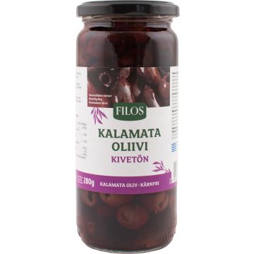 FILOS KALAMATA OLIIVI KIVETÖN 280 G