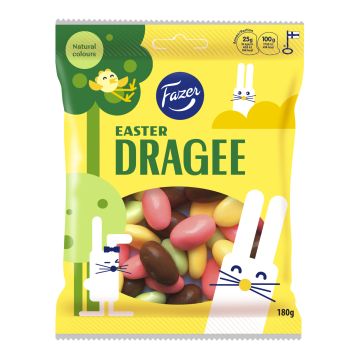 FAZER EASTER DRAGEE PUSSI 180 G
