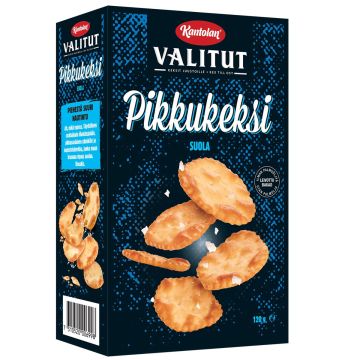 KANTOLAN VALITUT PIKKUKEKSI SUOLA 120 G