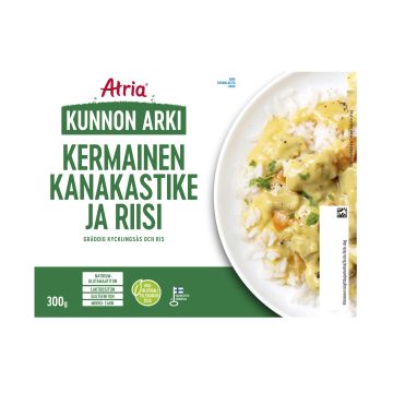 ATRIA KUNNON ARKI KERMAINEN KANAKASTIKE JA RIISI 300 G
