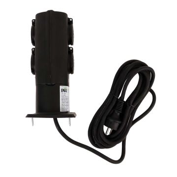 EMAX PISTORASIA 4-OSAINEN H05RR-F3G1.5, 5M MAAPIIKILLÄ, IP44