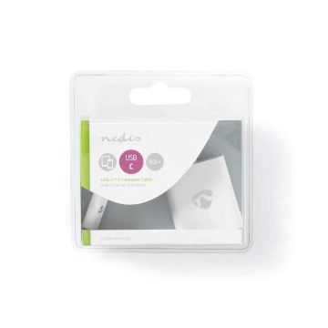 NEDIS ADAPTERI USB-C UROS - VGA NAARAS VALKOINEN