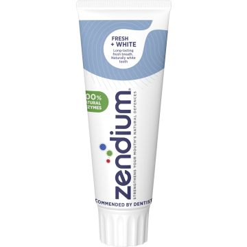 ZENDIUM FRESH & WHITE HAMMASTAHNA 75 ML