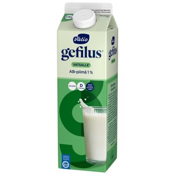 VALIO GEFILUS PIIMÄ 1% RASVAA 1L