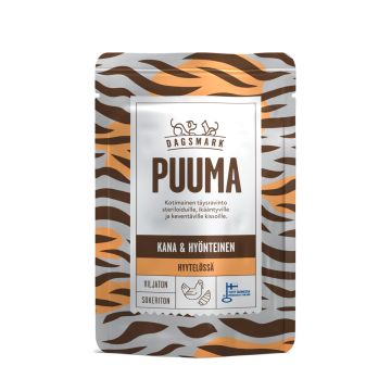 DAGSMARK PUUMA KISSAN ANNOSATERIA KANA-HYÖNTEINEN HYYTELÖSSÄ KE 80 G