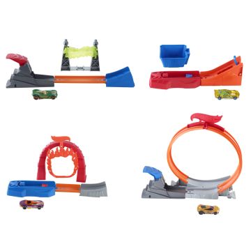 HOT WHEELS  ACTION CLASSIC STUNT SET AUTO JA RATASETTI FWM85