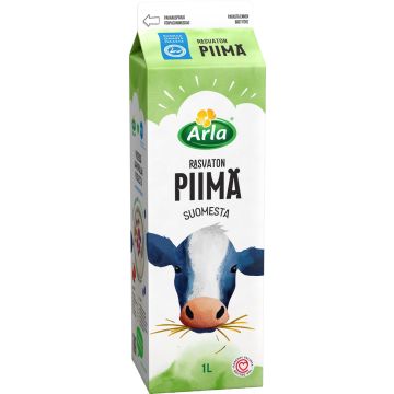 ARLA RASVATON PIIMÄ 0% SUOMI 1L