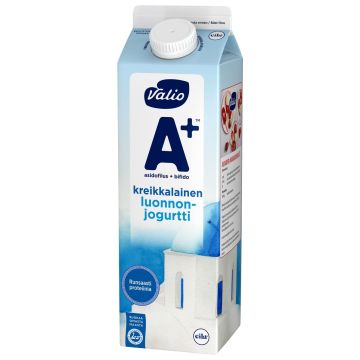 VALIO A+ KREIKKALAINEN LUONNONJOGURTTI LAKTON 1KG