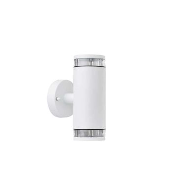 LED ENERGIE SEINÄVALAISIN BONN 2*GU10 IP44 YLÖS&ALAS VALKOINEN