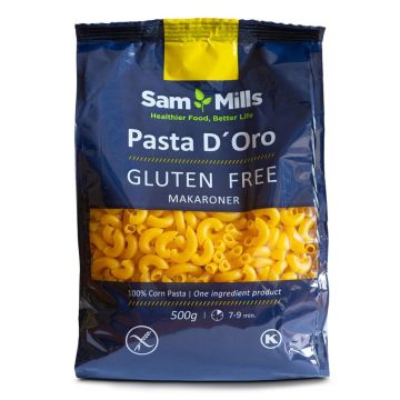 PASTA D'ORO MAKARONI GLUTEENITON 500 G