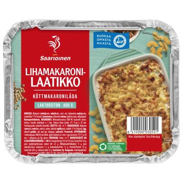 SAARIOINEN LIHAMAKARONILAATIKKO 400G 400 G