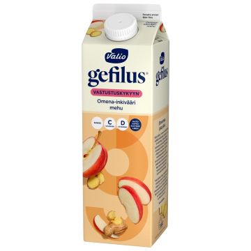 VALIO GEFILUS MEHU OMENA-INKIVÄÄRI+SINKKI 1L