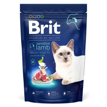 BRIT PREMIUM BY NATURE LAMMASTA HERKKÄV. KISSOILLE 1,5 KG