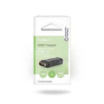 NEDIS HIGH SPEED HDMI ETHERNET SOVITIN MINI - NAARAS MUSTA
