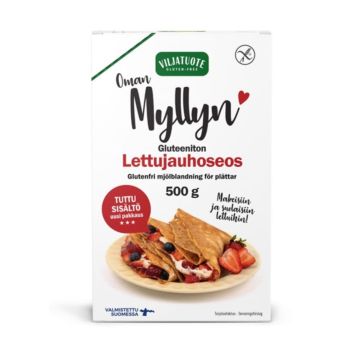VILJATUOTE LETTUJAUHOSEOS GLUTEENITON 500 G