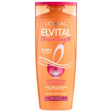 LOREAL ELVITAL DREAM LENGTH RESTORING SHAMPOO PITKILLE, VAURIOI