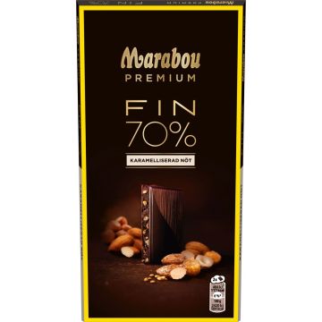 MARABOU PREMIUM KARAMELLISERAD NÖT 100 G