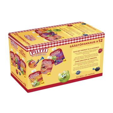 PILTTI ISO VÄLIPALA SÄÄSTÖPAKKAUS 12KPL 2+V ANNOSPUSSI 1,8 KG