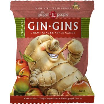 GIN GINS INKIVÄÄRIMAKEINEN OMENA 150 G