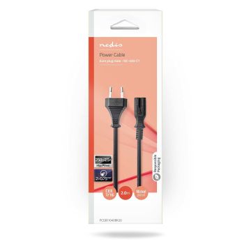 NEDIS VIRTAKAAPELI EUROPISTOKKEELLA UROS IEC-320-C7 2