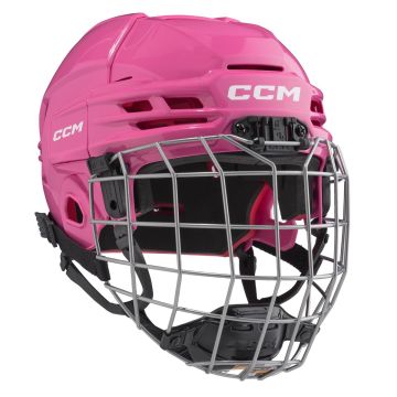 CCM JÄÄKIEKKOKYPÄRÄ HTC 70 JUNIOR SÄÄDETTÄVÄ PINKKI