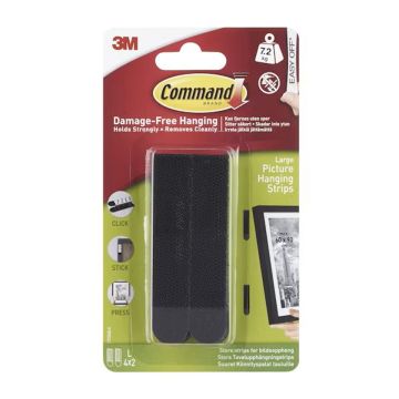 COMMAND TAULUNKINNITYSPALA ISO 4KPL 17206BLK MUSTA