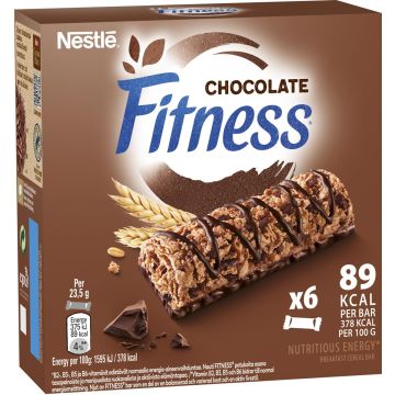 NESTLE FITNESS PATUKKA SUKLAA 6KPL 141 G