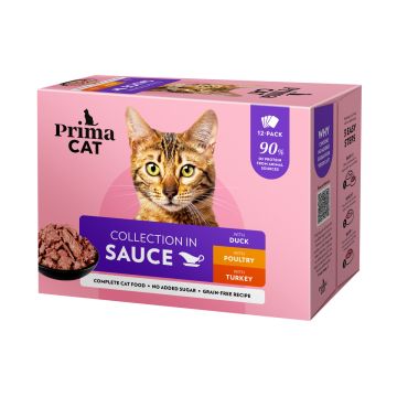 PRIMACAT CLASSIC SIIPIKARJA-MIX KASTIKELAJ. 12*85G 1,02 KG