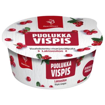 SAARIOINEN EVÄS VISPIS PUOLUKKA 130 G